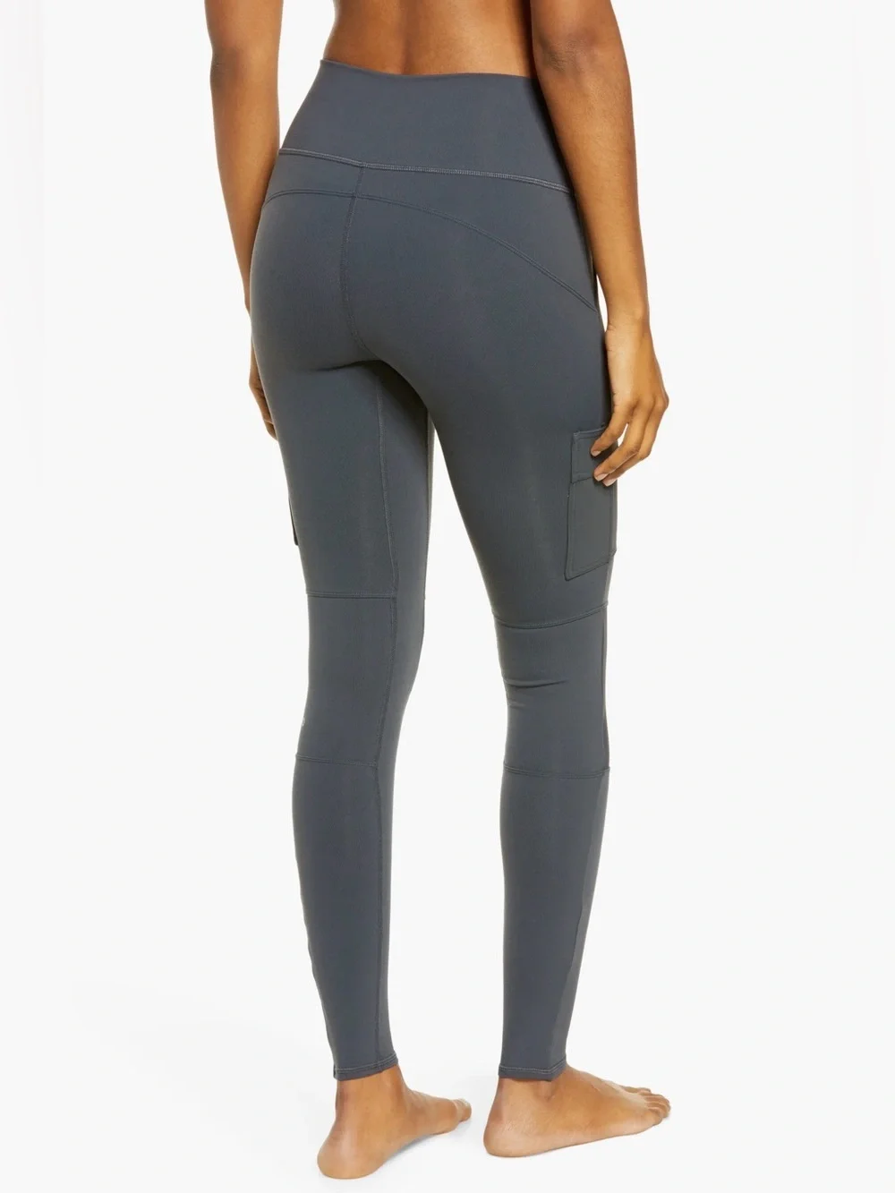 $134 ALO YOGA gray LEGGINGS SIZE XS